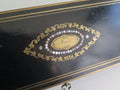 Antique French Music Jewelry Box: Vervelle Audot, Mother of Pearl Inlay