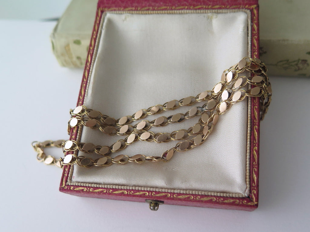 Antique14k gold necklace