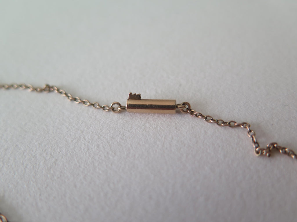 Vintage 9ct Gold Opal Necklace, Art Nouveau Revival 1940s Pendant