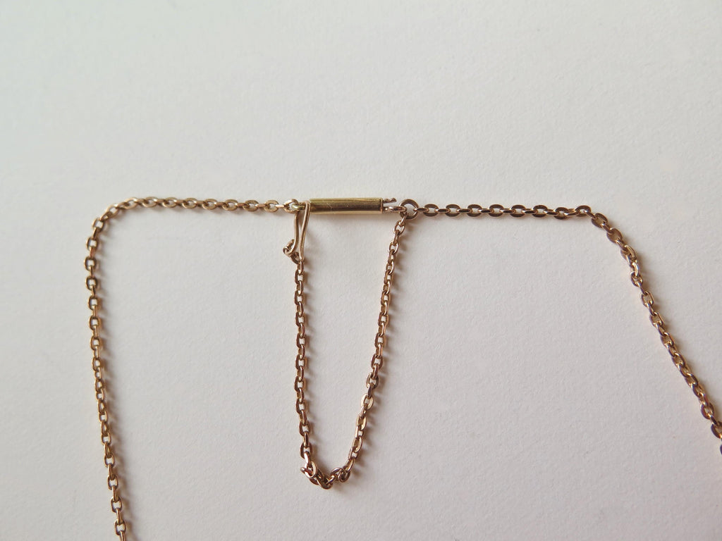 Antique Lapis Lazuli Lavalier Necklace, 15k Gold, Celestial Drop Pendant